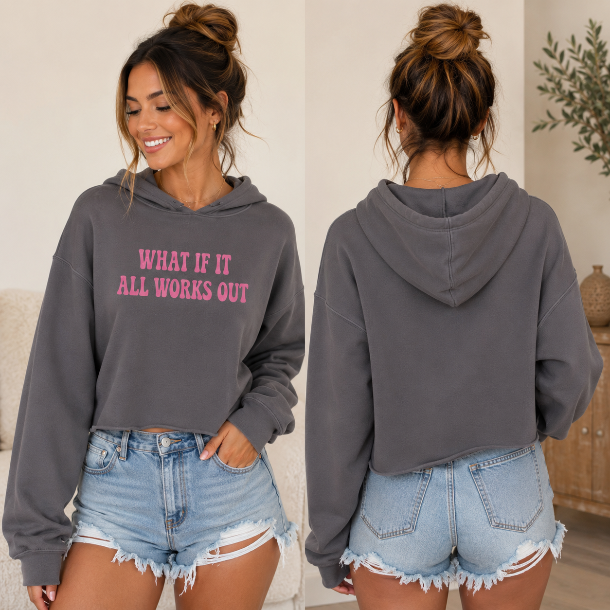 Crop Hoodie
